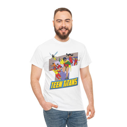 Teen Titans T-Shirt - Robin, Wonder Girl, Kid Flash, Speedy, Bumblebee, Mal, Aqualad - DC Comics