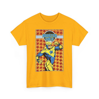 Booster Gold T-Shirt - Dan Jurgens Art - JLI Member - DC Comics