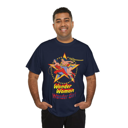 Wonder Woman & Wonder Girl T-Shirt - Jose Luis Garcia-Lopez Art - Diana Prince & Donna Troy - DC Comics Style Guide