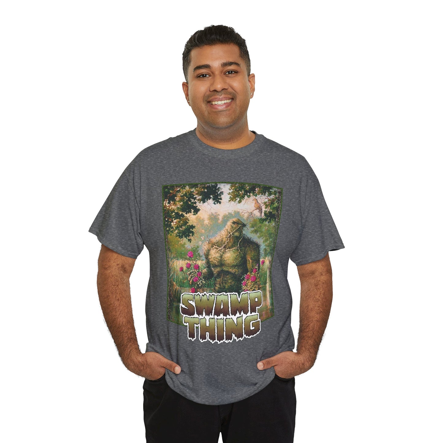 Swamp Thing T-Shirt - Michael Zulli Art From the 1993 Poster - Alec Holland, Parliament of Trees - DC Comics, Vertigo Comics