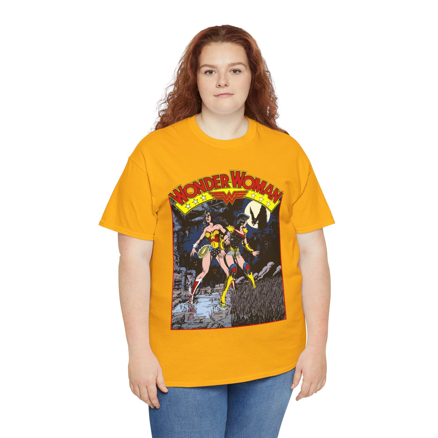 Wonder Woman & Troia T-Shirt - George Perez Art - Wonder Girl, Donna Troy - Themyscira, Paradise Island - DC Comics