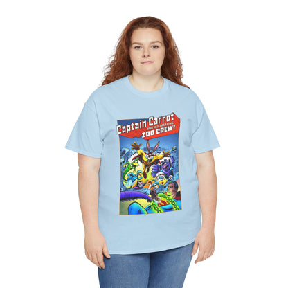 Captain Carrot & Zoo Crew T-Shirt - DC Comics Bronze Age Funny Animals, Superman Guest Star - 1980s