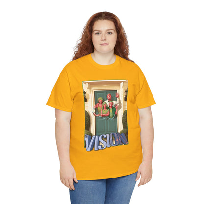 Vision T-Shirt - Mike Del Mundo Art - Avengers Member - The Visions Family - Tom King Story - Future MCU Series - Marvel Comics