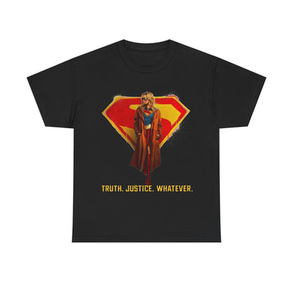 Supergirl Movie T-Shirt - Milly Alcock - Truth Justice Whatever - 2026 - Kara Zor-El - DC Comics, DC Studios