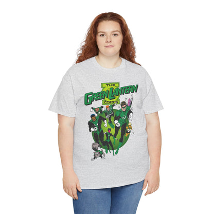 Green Lantern Corps T-Shirt - Joe Staton Art - Hal Jordan, John Stewart, Arisia, Kilowog, Katma Tui - DC Comics