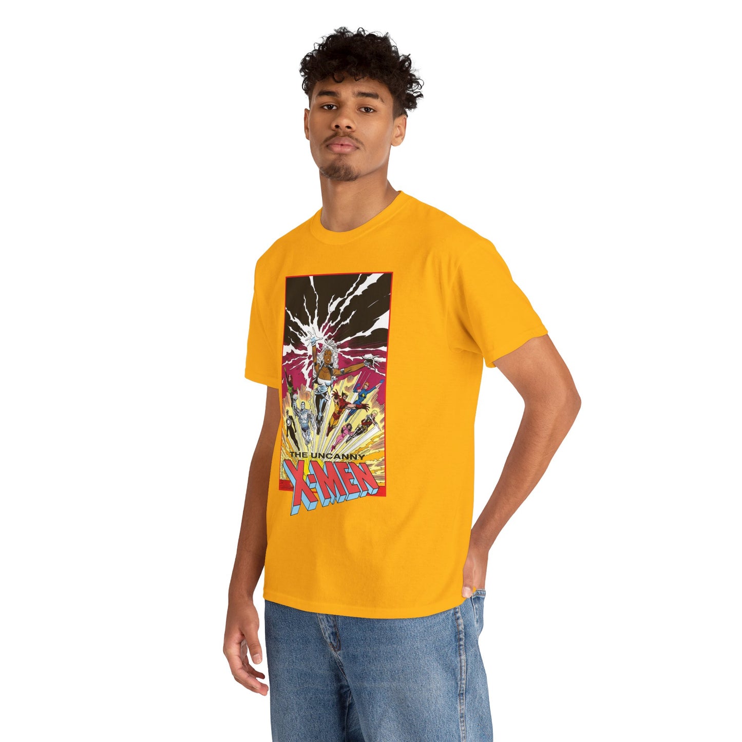 Uncanny X-Men T-Shirt - Marc Silvestri Art - Outback Era - Storm, Wolverine, Dazzler, Longshot, Psylocke, Rogue, Havok - Marvel Comics