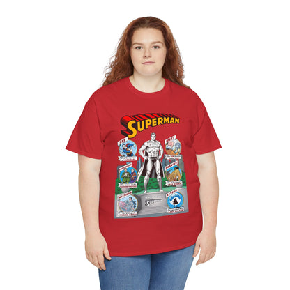 Superman T-Shirt - Curt Swan Art - Whatever Happened to the Man of Tomorrow? - Brainiac, Lex Luthor, Bizarro, Toyman, Daily Planet - Alan Moore Story - DC Comics