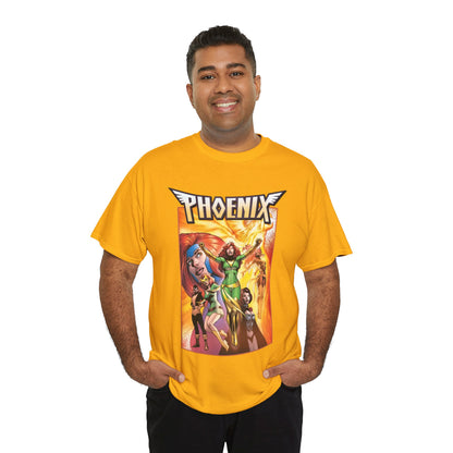 Phoenix T-Shirt - Alan Davis Art - Jean Grey, Marvel Girl, Black Queen, Dark Phoenix - X-Men Founding Member - Marvel Comics