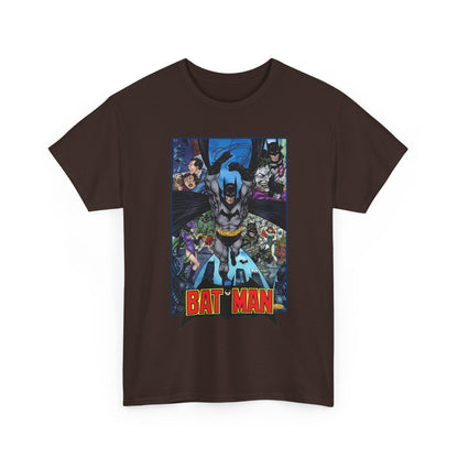 Batman T-Shirt - John Byrne Art - Joker, Catwoman, Poison Ivy - Caped Crusader - DC Comics