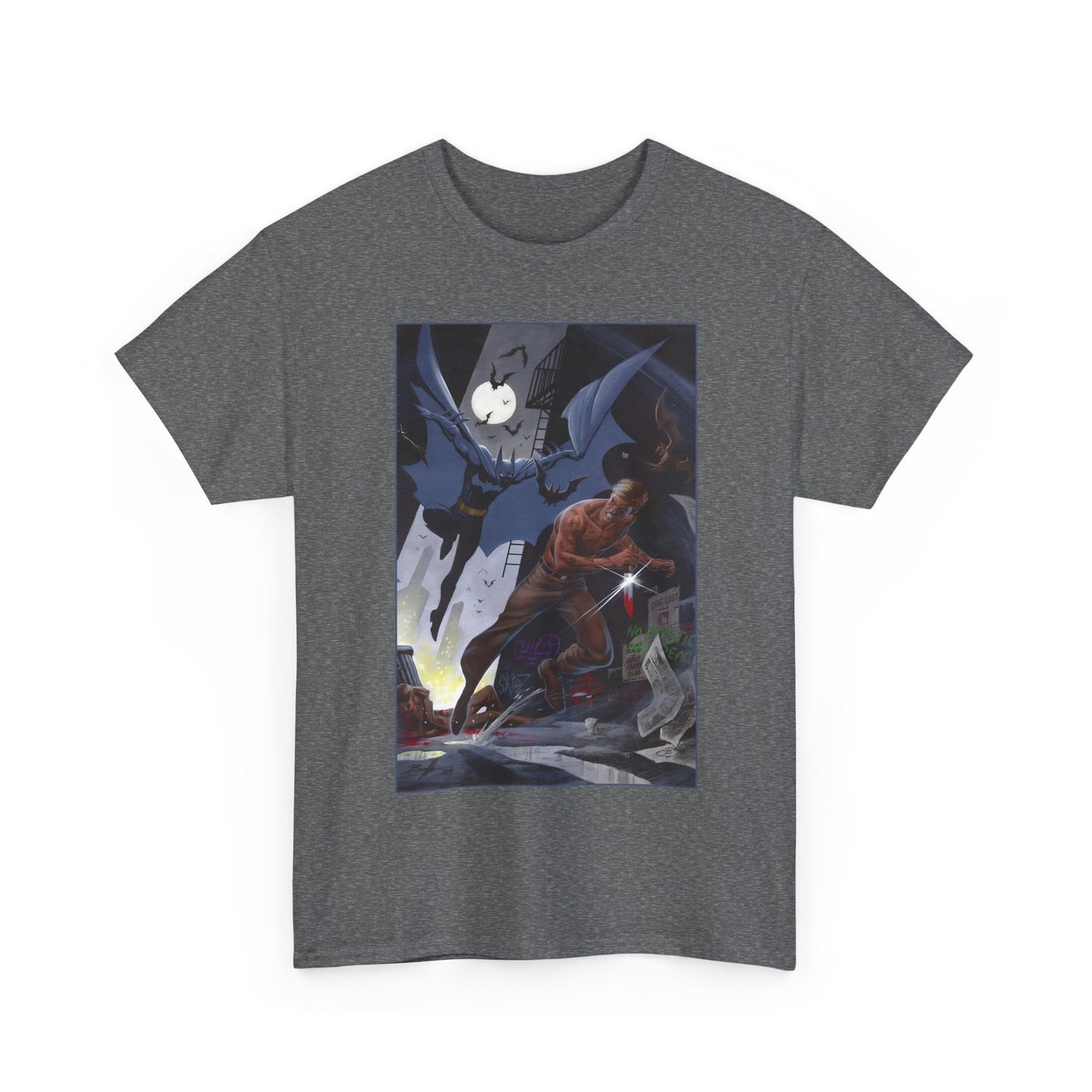 Batman T-Shirt - Norm Breyfogle Art - DC Comics