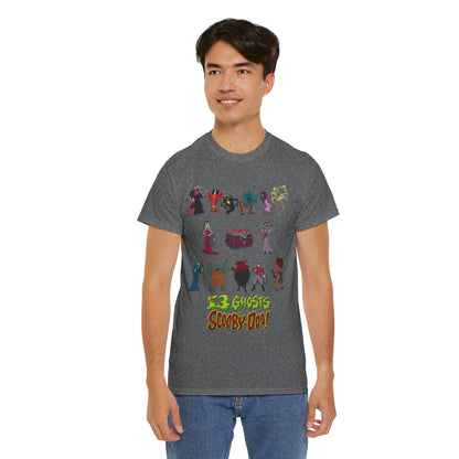 13 Ghosts of Scooby-Doo T-Shirt - Hanna-Barbera Saturday Morning Cartoon - Chest of Demons - Maldor, Queen Morbidia, Reflector Specter