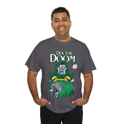 Doctor Doom T-Shirt - John Byrne Art - Fantastic Four Foe - 2026 Avengers Doomsday Movie - Marvel Comics