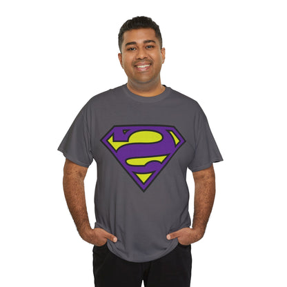 Bizarro Logo T-Shirt - Superman Foe - Backwards "S" - DC Comics