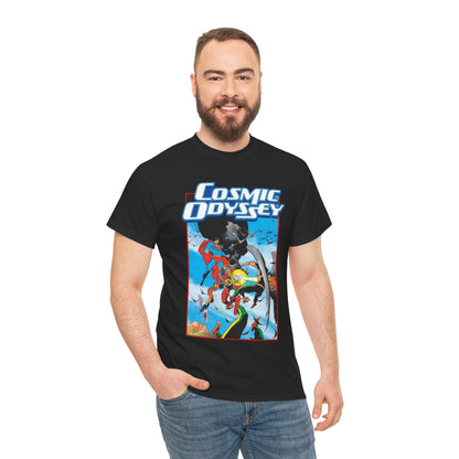 Cosmic Odyssey T-Shirt - Mike Mignola Art - Superman, Orion - DC Comics