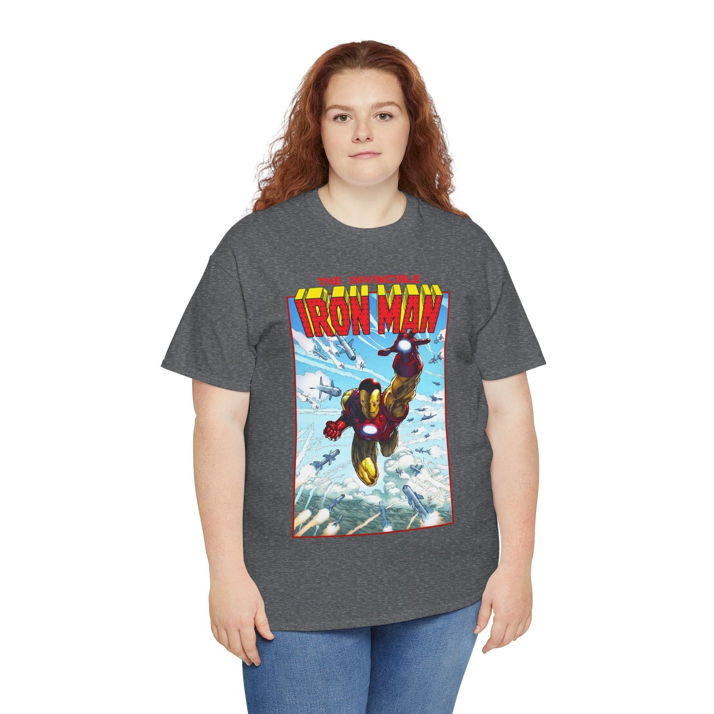 Iron Man T-Shirt - Marc Silvestri Art - Tony Stark Armor - Avengers Member & Leader - Marvel Comics