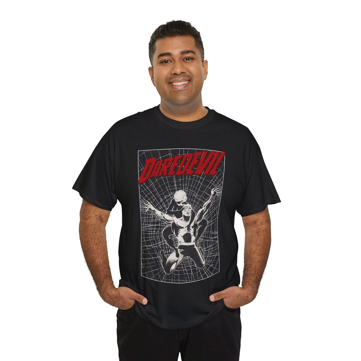 Daredevil T-Shirt - Frank Miller Art - #188 Cover - With Black Widow - Marvel Comics