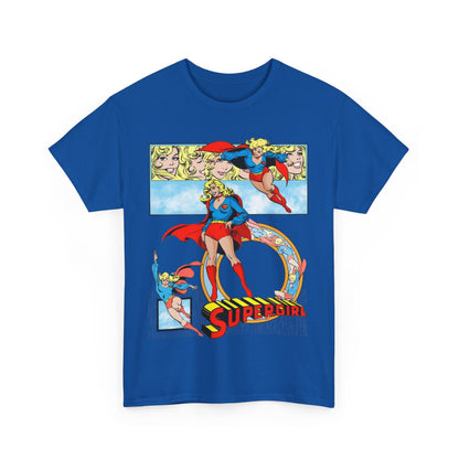 Supergirl T-Shirt - Krypton, Superman, Kara, Kandor - DC Comics - 1980s Art - Style Guide - Superman's Cousin
