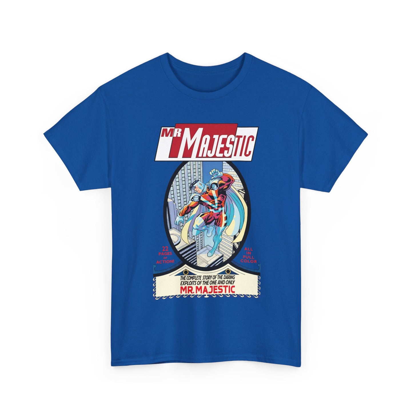 Mr. Majestic T-Shirt - Ed McGuiness Art - DC/Wildstorm Comics