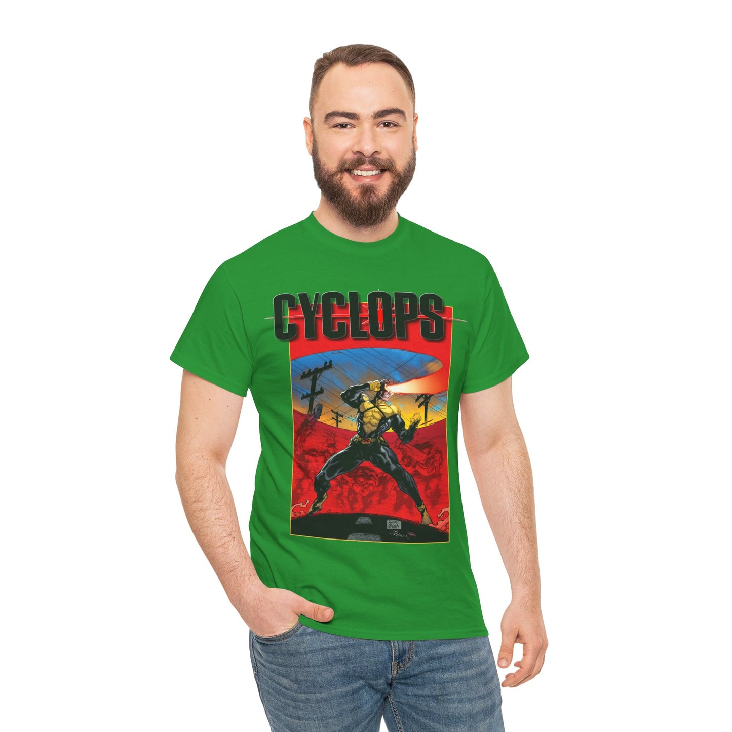 Cyclops T-Shirt - Ryan Stegman Art - Scott Summers, Leader of the X-Men - Marvel Comics