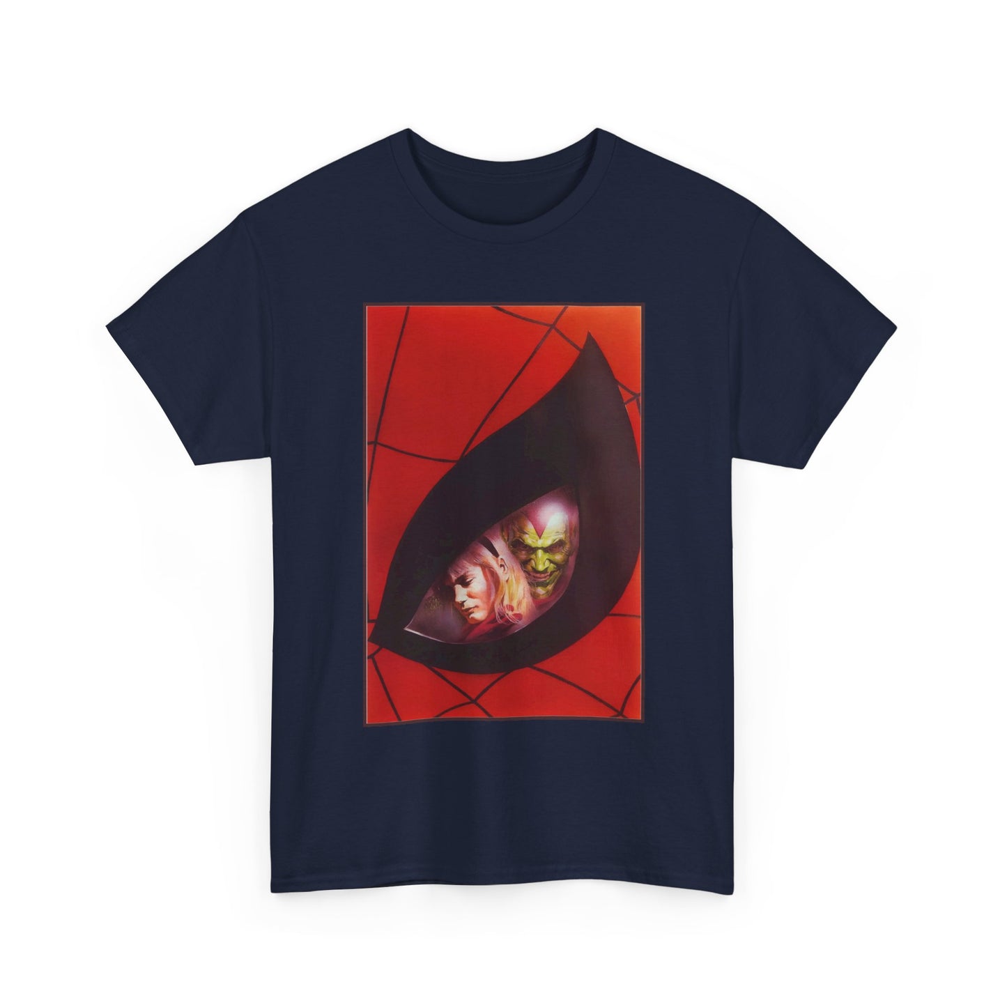 Spider-Man T-Shirt - Alex Ross Art - Marvels Cover - Green Goblin Vs Gwen Stacy - Marvel Comics