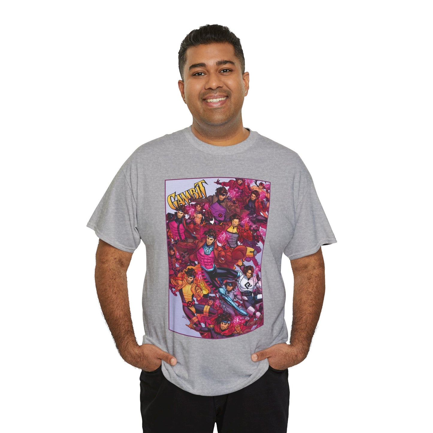Gambit T-Shirt - Russell Dauterman Art - X-Men Member, Remy LeBeau - Marvel Comics