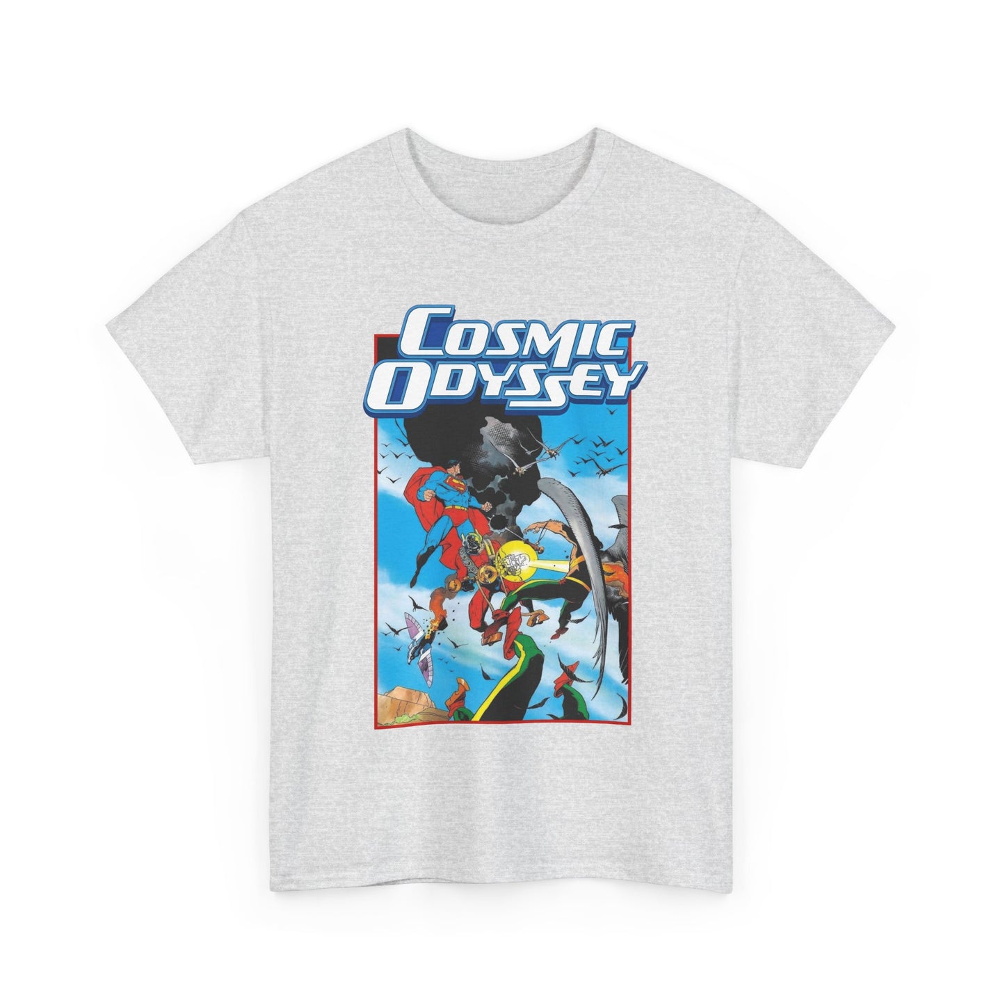 Cosmic Odyssey T-Shirt - Mike Mignola Art - Superman, Orion - DC Comics