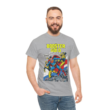 Booster Gold T-Shirt - Dan Jurgens & John Byrne Art - Superman - DC Comics