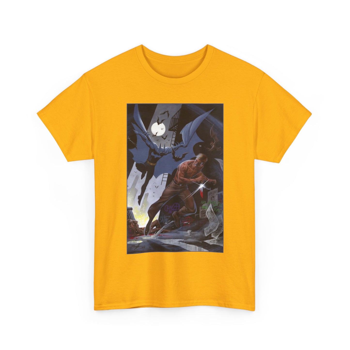 Batman T-Shirt - Norm Breyfogle Art - DC Comics