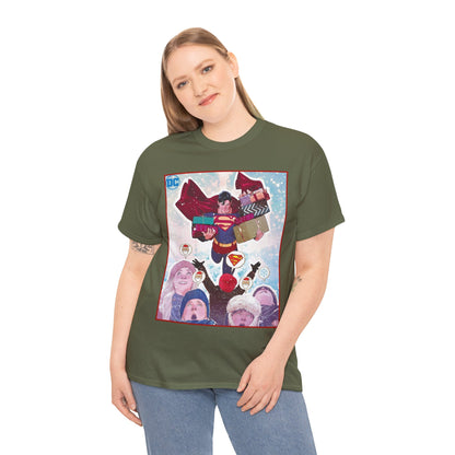 Superman Santa T-Shirt - Mitch Gerads Art - DC Comics