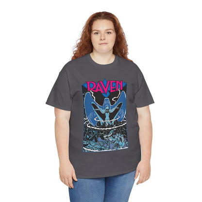 Raven T-Shirt - George Perez Art - New Teen Titans, Trigon - DC Comics