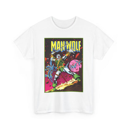 Man-Wolf T-Shirt - George Perez Art - Colonel John Jameson - Marvel Premiere #45 Cover Art - Marvel Comics
