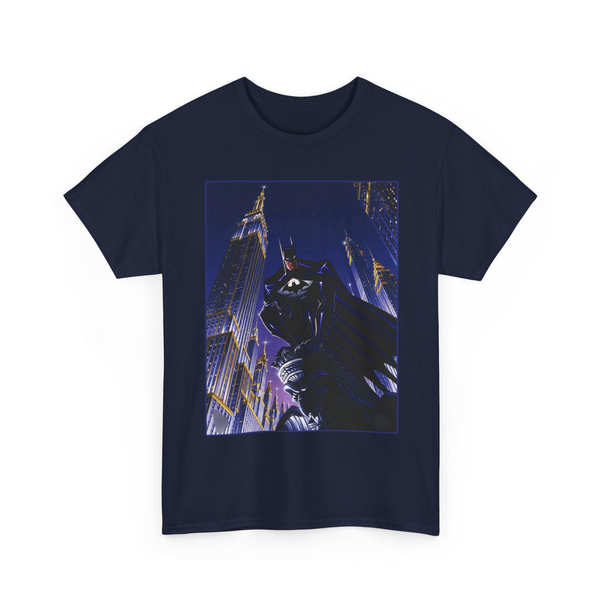 Batman T-Shirt -  Animated Series Art - Gotham City Gargoyle - DC Comics