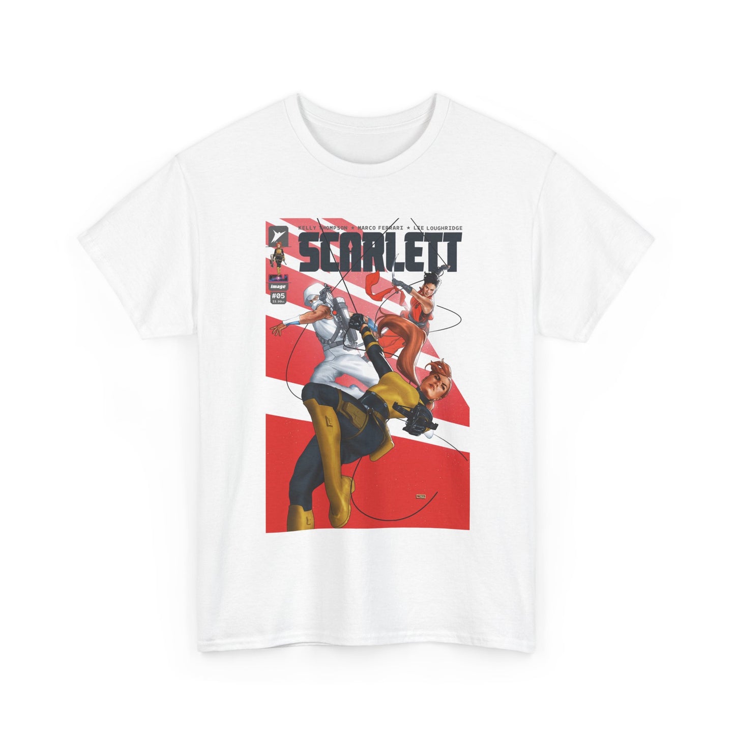 Scarlett #5 T-Shirt - Taurin Clarke Art - G.I. Joe