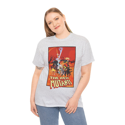 New Mutants T-Shirt - Bill Sienkiewicz Art - Marvel Comics - Magik, Warlock, Cannonball, Wolsbane, Sunspot