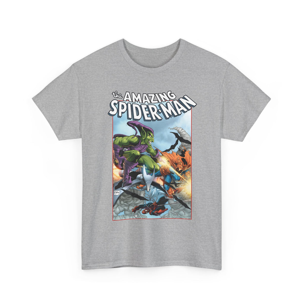 Amazing Spider-Man T-Shirt - Todd McFarlane Art - Green Goblin Vs Hobgoblin - Marvel Comics