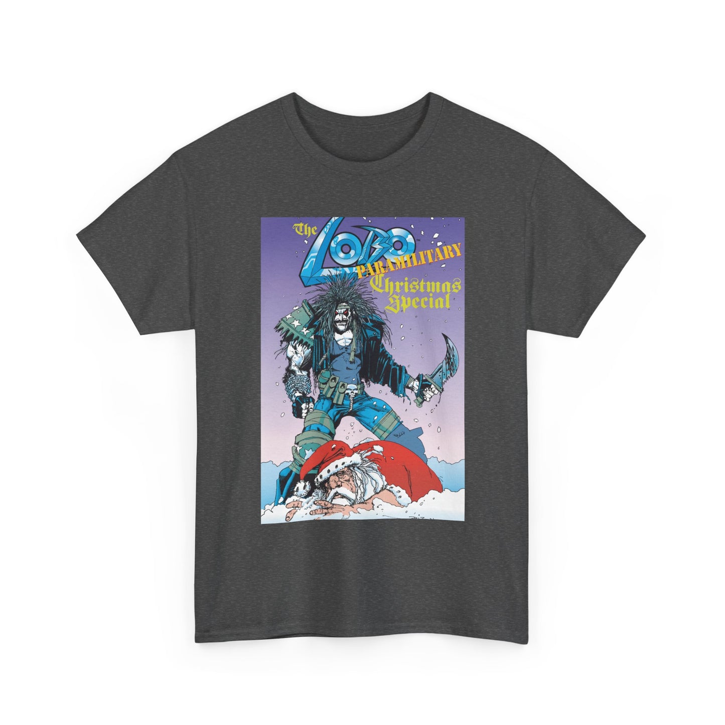 Lobo Paramilitary Christmas Special T-Shirt - Simon Bisley Art - DC Comics
