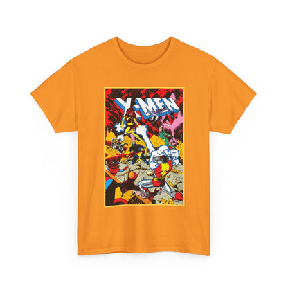 X-Men T-Shirt - Paul Smith Art - Return of Dark Phoenix - Wolverine, Colossus, Cyclops, Storm, Nightcrawler, Rogue - Marvel Comics