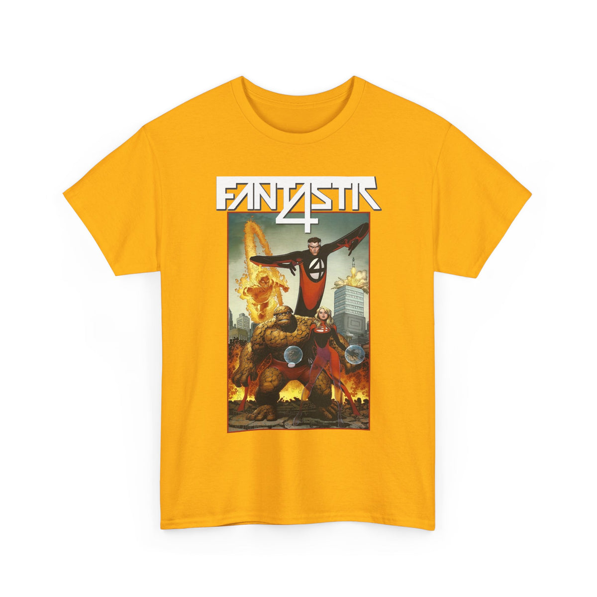 Fantastic Four T-Shirt - Arthur Adams Art - Marvel Comics