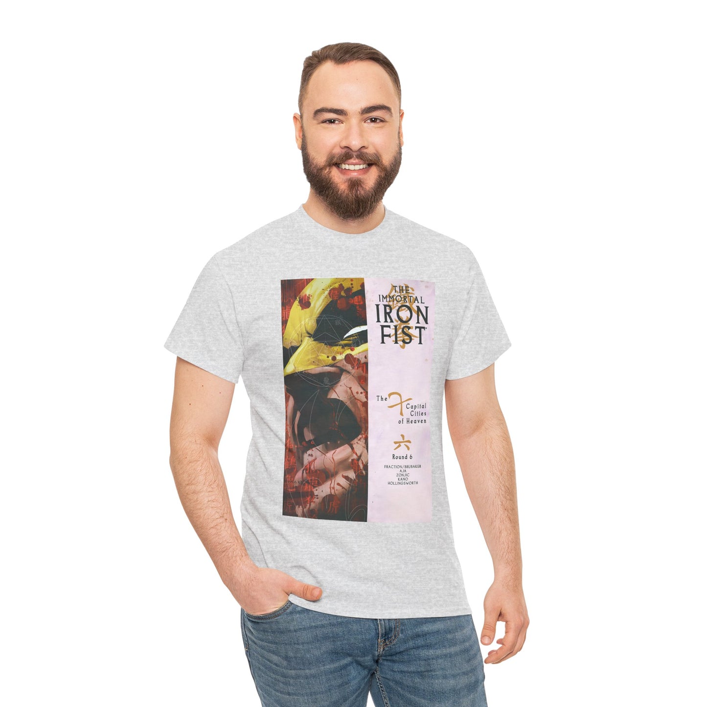 Immortal Iron Fist #13 T-Shirt - Kaare Andrews Art - Marvel Comics