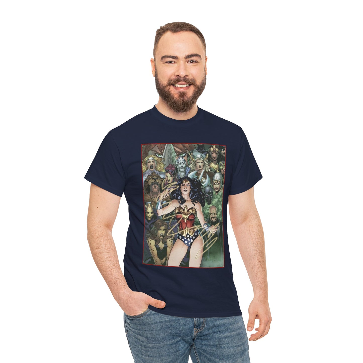 Wonder Woman T-Shirt - Terry Dodson Art - Rogues Gallery - DC Comics