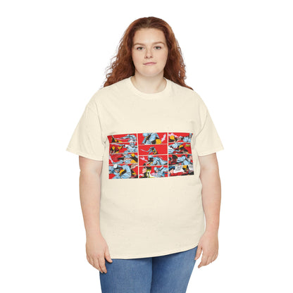 Wolverine Vs Silver Samurai Fight Pages 1-3 T-Shirt - Uncanny X-Men #173 - Marvel Comics