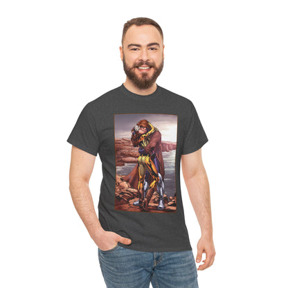 Gambit & Rogue T-Shirt - Scot Eaton Art - "Romy" - Popular X-Men Members - Marvel Comics