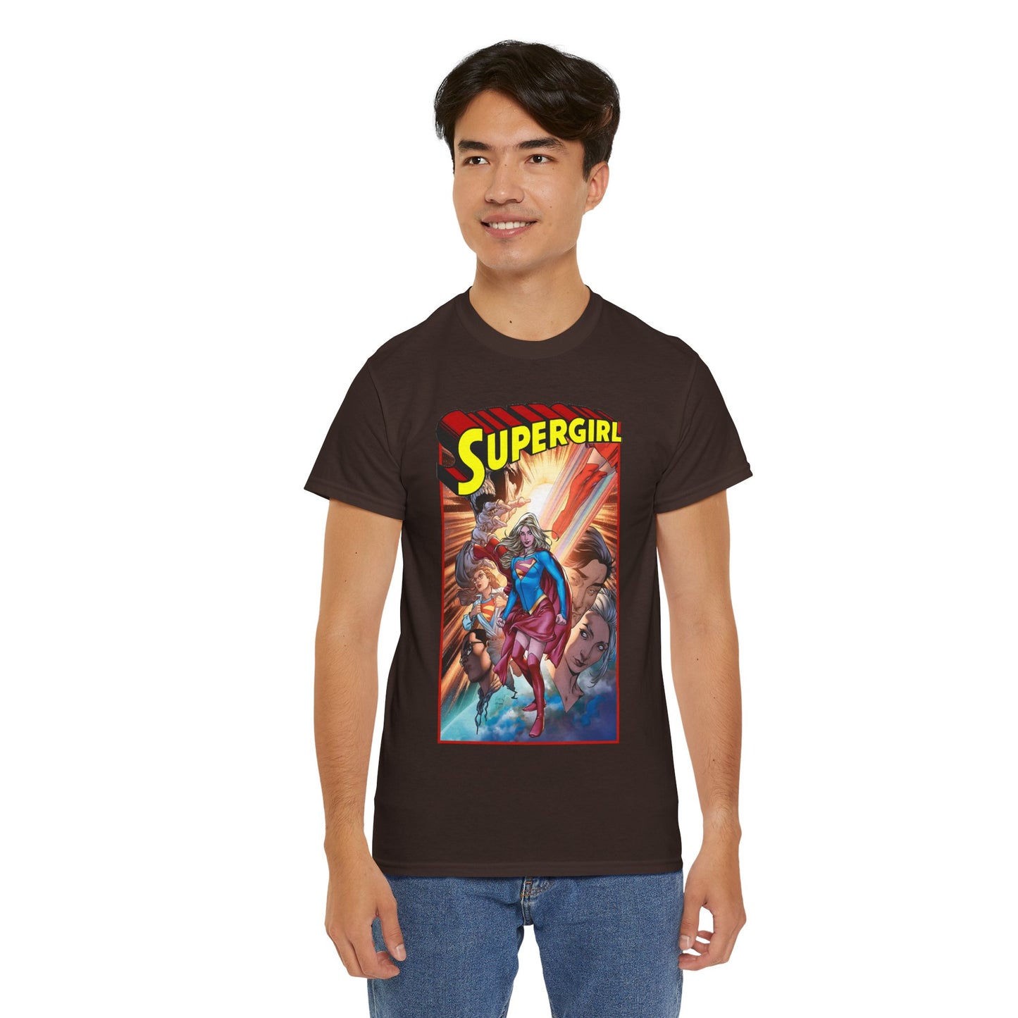 Supergirl T-Shirt- Maid of Might, Kara - Superman Cousin - Upcoming 2026 DC Comics Movie