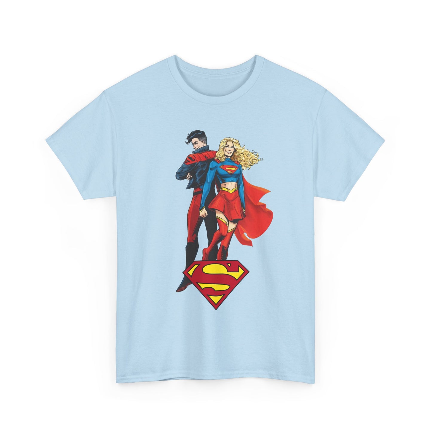 Supergirl & Superboy T-Shirt - Dan Mora Art - DC Comics