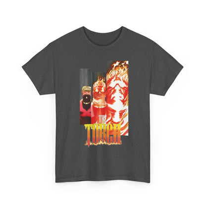 The Torch T-Shirt - Alex Ross Art - Jim Hammond - Golden Age Member of the Invaders - Marvel Comics