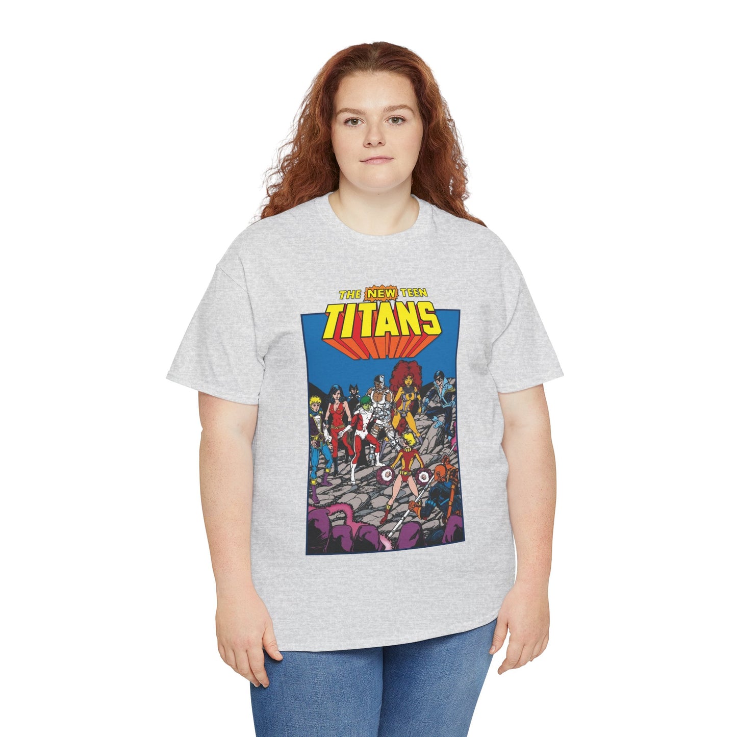 New Teen Titans T-Shirt - George Perez Art - Judas Contract - Tales of the Teen Titans Annual #3 Cover Art - DC Comics