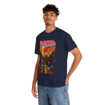 Uncanny X-Men T-Shirt - Bill Sienkiewicz Art - Phoenix, Cyclops, Colossus, Wolverine - Marvel Comics