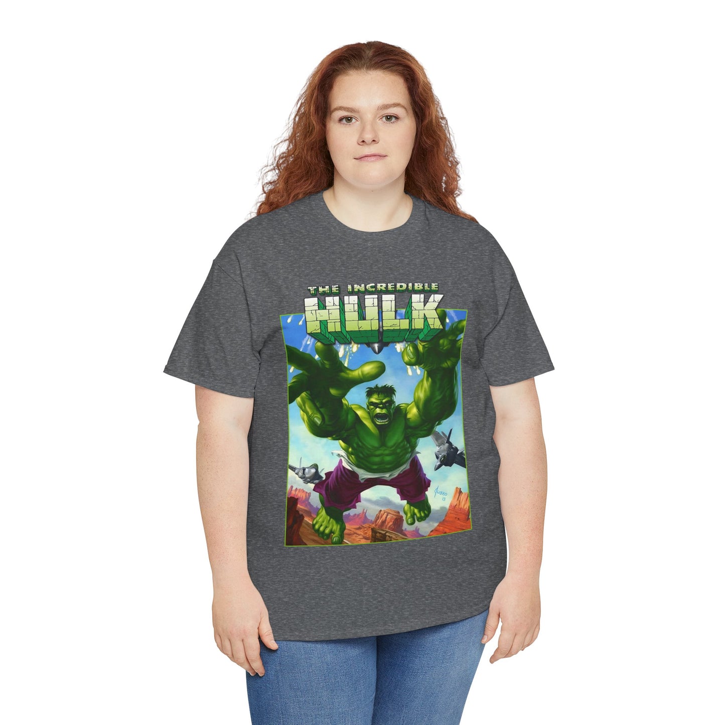 Incredible Hulk T-Shirt - Joe Jusko Art - Bruce Banner - Marvel Comics