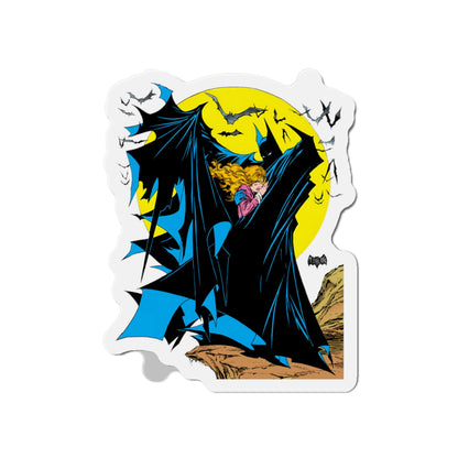Batman Die-Cut Magnet - Todd McFarlane Art - Surrounded by Bats - Gotham City, Dark Knight Detective - DC Comics - 3", 4", 5", 6"