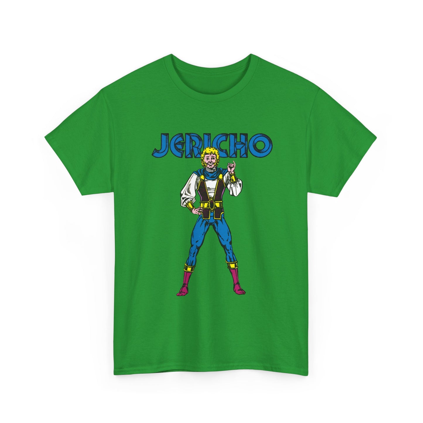Jericho T-Shirt - George Perez Art - New Teen Titans Member - Son of Deathstroke, Brother of Ravager - DC Comics
